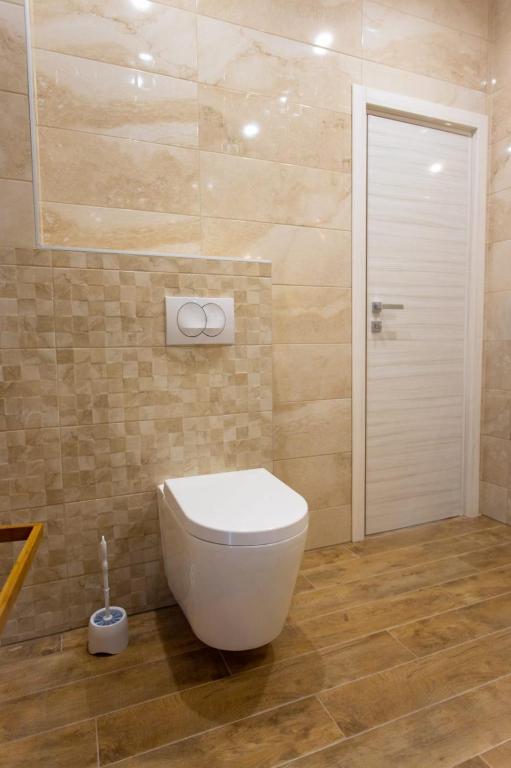 Koupelna v ubytování Villa DVORI