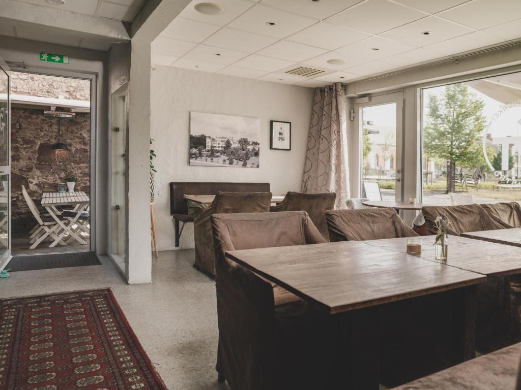 Posezení v ubytování Gamla Televerket B&B