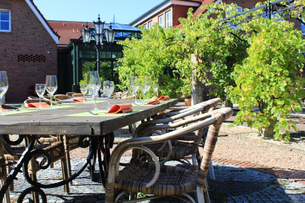 Zahrada ubytování Landhaus Oltmanns