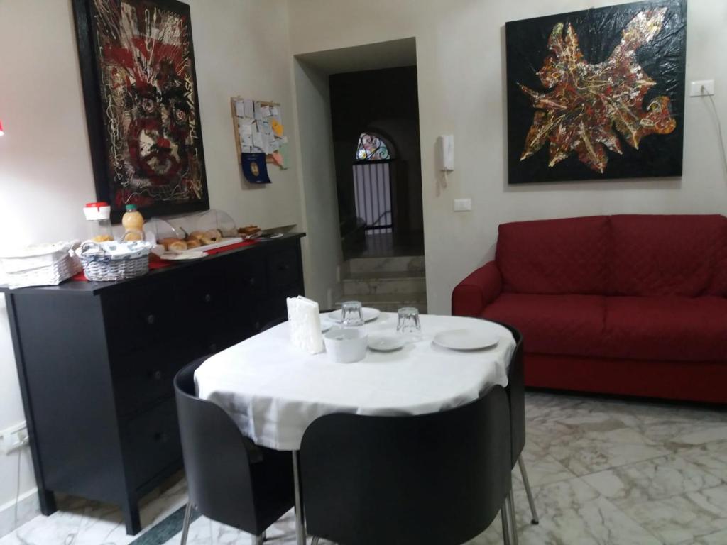 Posedenie v ubytovaní B&B Le Vie D'Arte