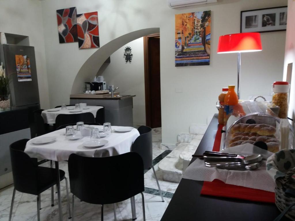 Jedlo v ubytovaní bed & breakfast alebo blízkom okolí