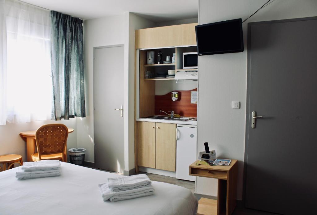 Hôtel Le Rivage vue sur mer - Châtelaillon-plage - Studio