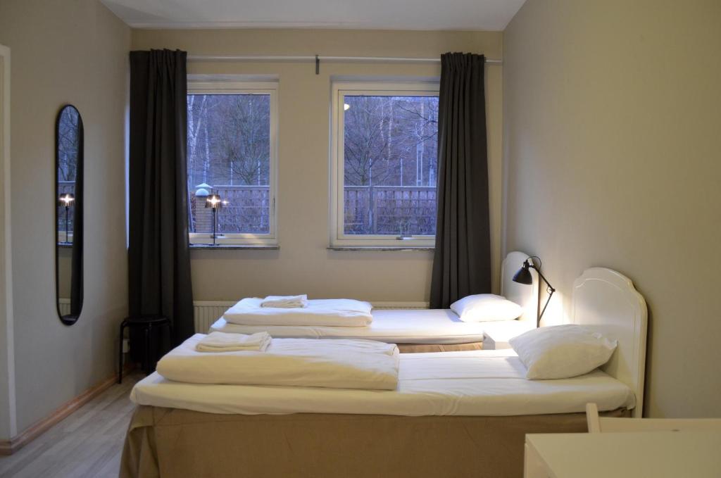 Postel nebo postele na pokoji v ubytování Göteborg Hostel