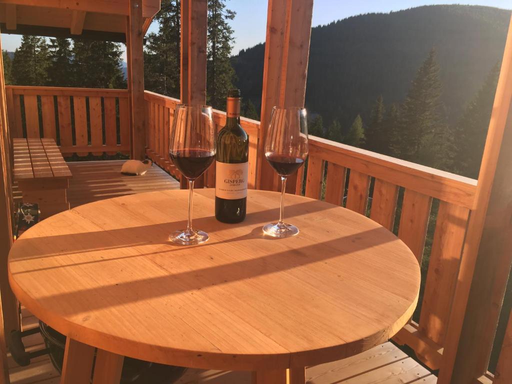 Nápoje v ubytování Skihütte