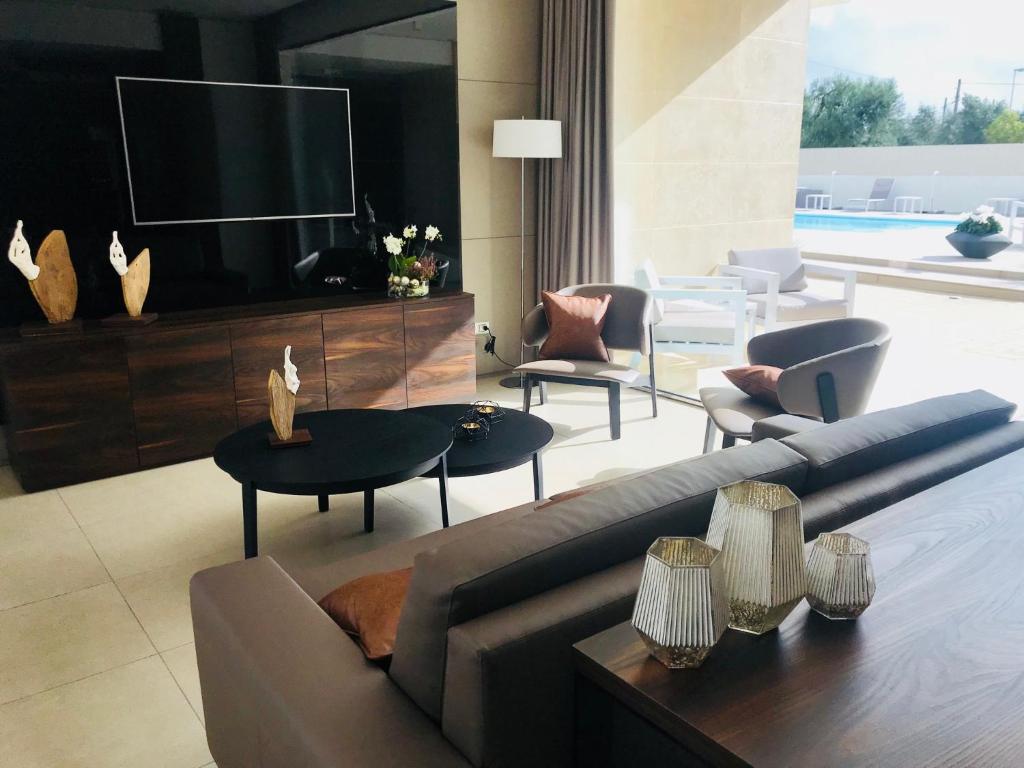 Posezení v ubytování Hotel Vespucci