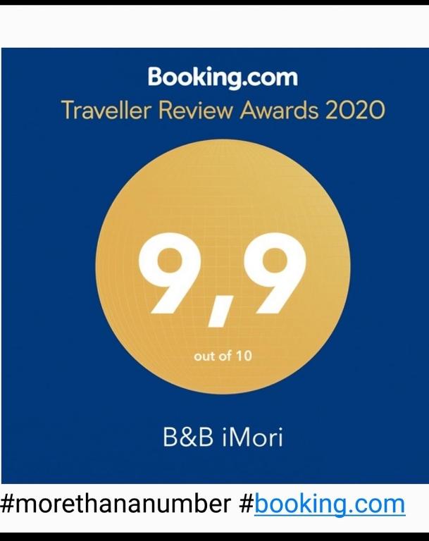 Certifikát, hodnocení, plakát nebo jiný dokument vystavený v ubytování B&B iMori