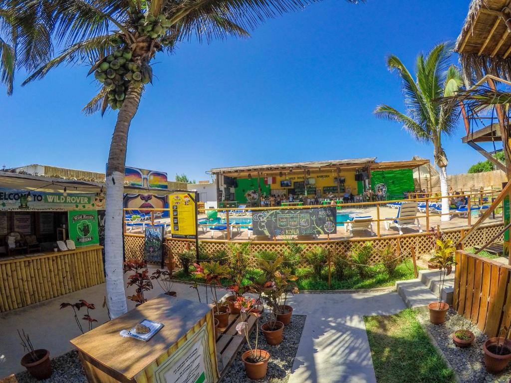 Aed väljaspool majutusasutust Wild Rover Beach Mancora