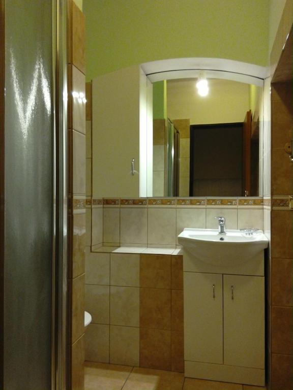 Łazienka w obiekcie Apartmány pod Suchým Vrchem