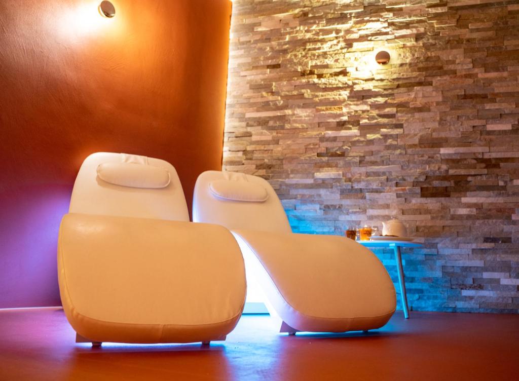 Posezení v ubytování Hotel and Wellness Patriarca