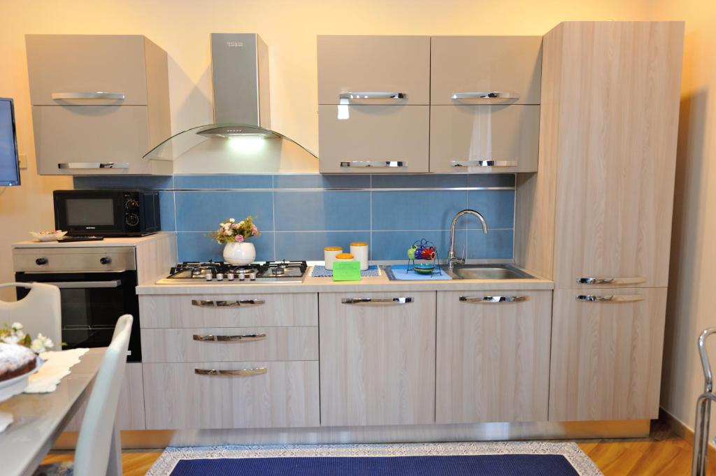 Kuchnia lub aneks kuchenny w obiekcie Terra Sinus Holiday House