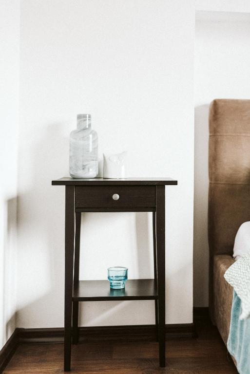 Posteľ alebo postele v izbe v ubytovaní Apartament Myślenice