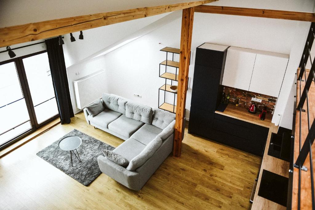 Posedenie v ubytovaní Apartament Myślenice