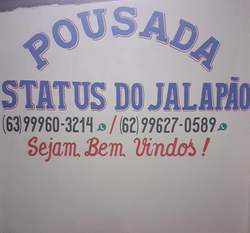  Pousada status jalapao