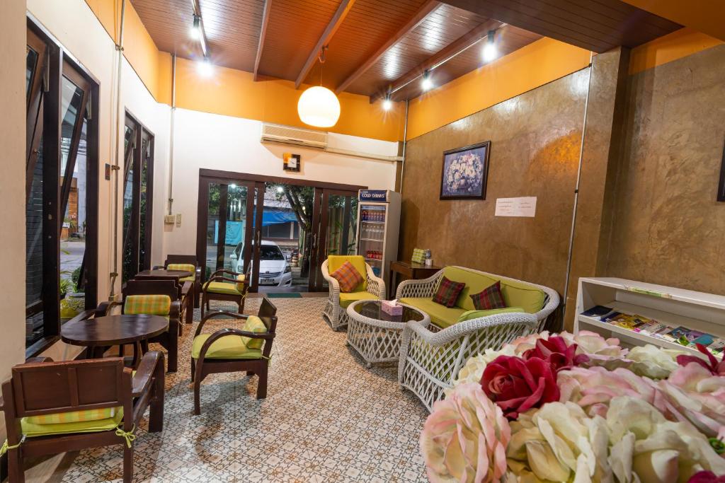 Posezení v ubytování JJ hut hotel
