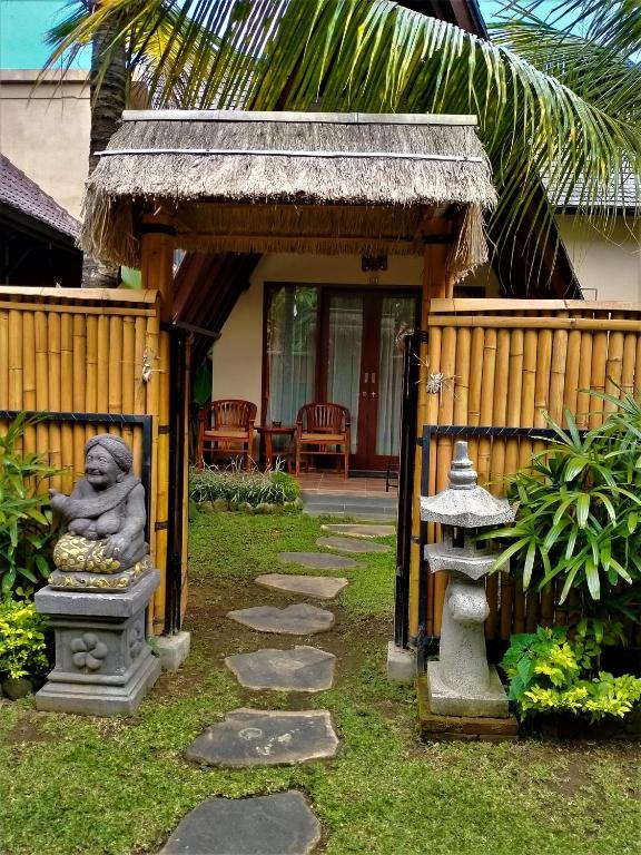 Zahrada ubytování Pondok Massas Ubud