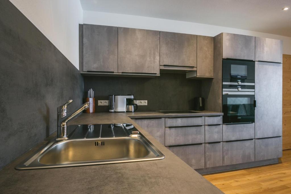 Kuchyňa alebo kuchynka v ubytovaní Appartement Botenwirt