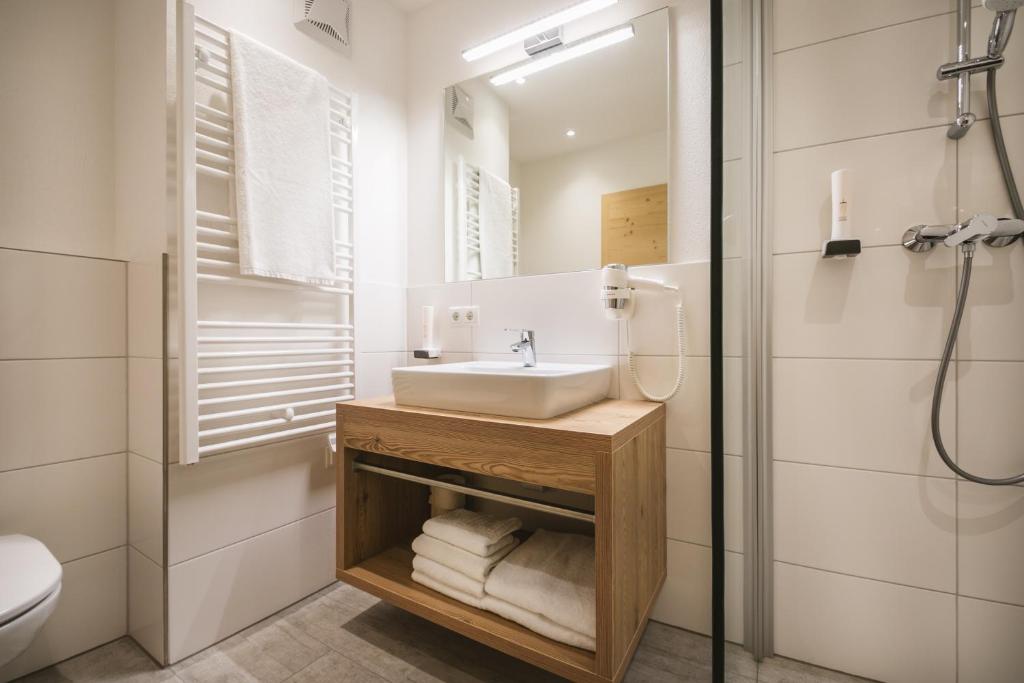 Kúpeľňa v ubytovaní Appartement Botenwirt