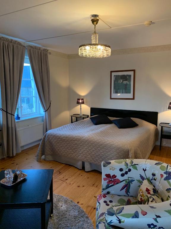 Letto o letti in una camera di Nya Pallas Hotel