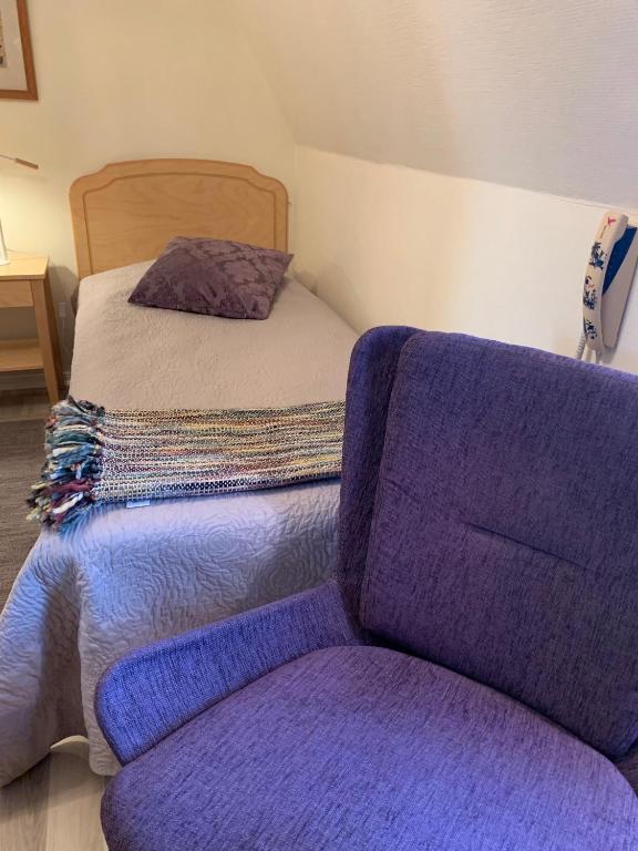 Letto o letti in una camera di Nya Pallas Hotel