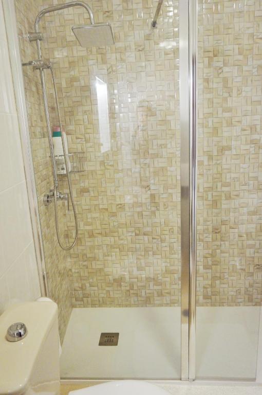 Koupelna v ubytování Vivienda de uso turístico Alma da Costa da Morte