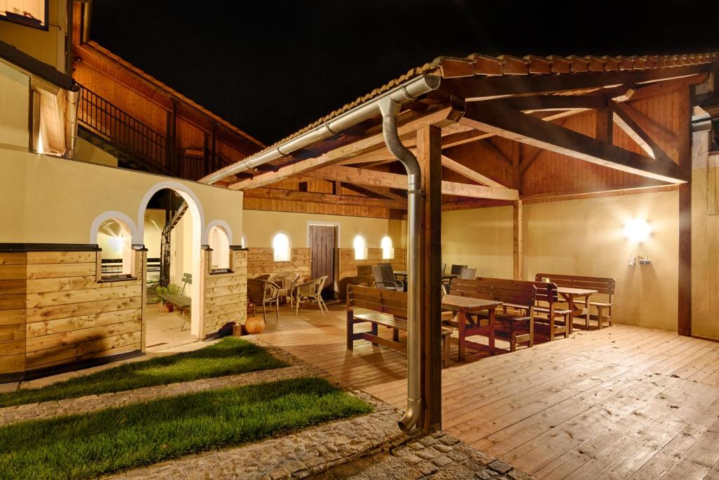 Patio nebo venkovní prostory v ubytování Romance Ubytování