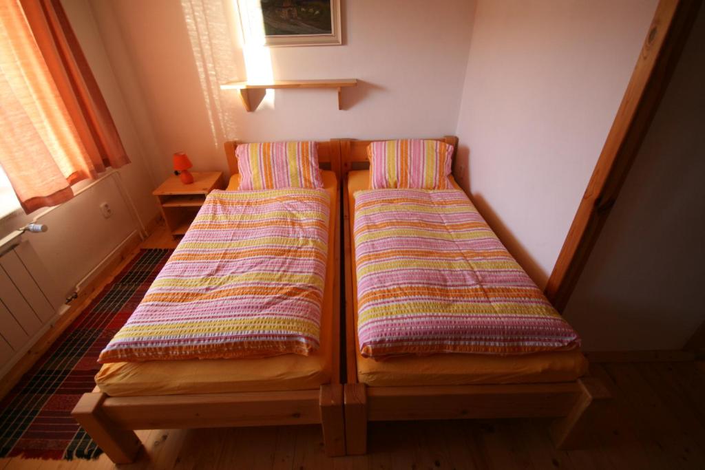 Postel nebo postele na pokoji v ubytování Ubytovanie MARTINKA