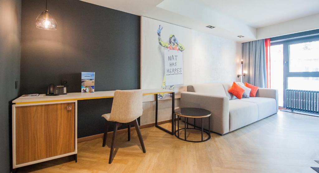 Posezení v ubytování Ostend Hotel