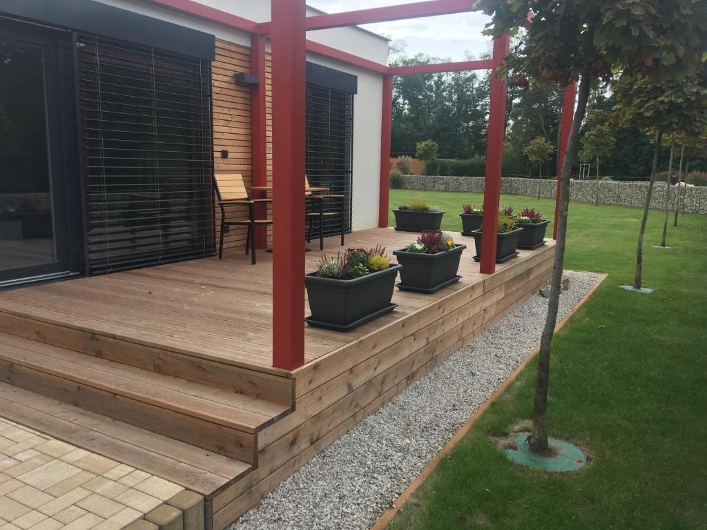 Zahrada ubytování Motel M