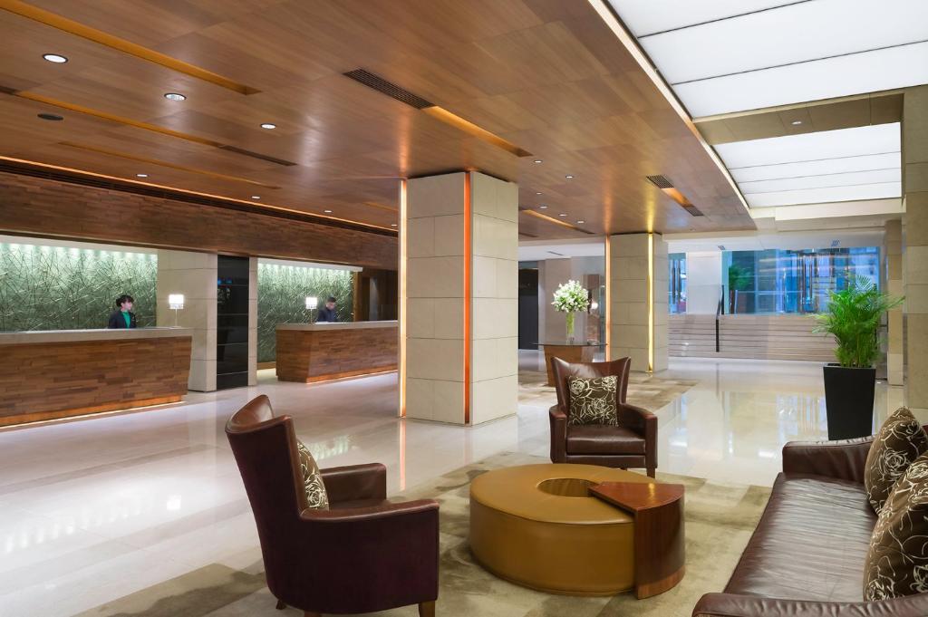 Posezení v ubytování Marco Polo Hongkong Hotel