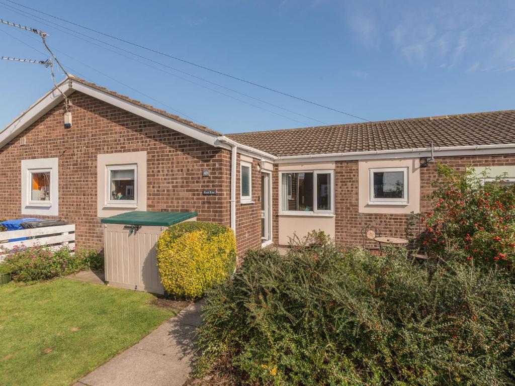 Bygningen som feriehuset ligger i