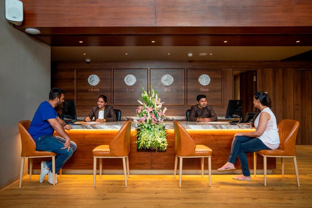 Hosté ubytování YU Hotel Candolim