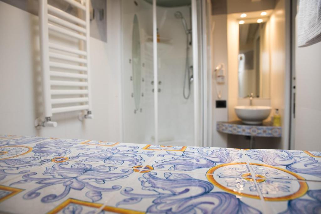 A bathroom at Casa Turrisi