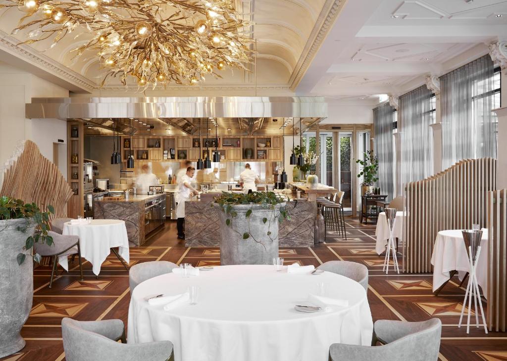 Restaurace v ubytování Grand Resort Bad Ragaz