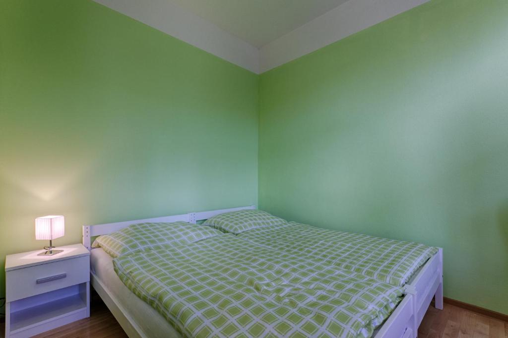 Postel nebo postele na pokoji v ubytování Romance Ubytování