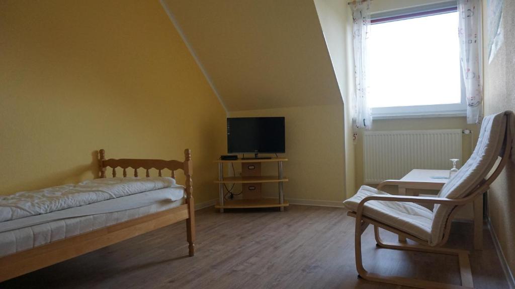 Postel nebo postele na pokoji v ubytování Logia Hotel garni