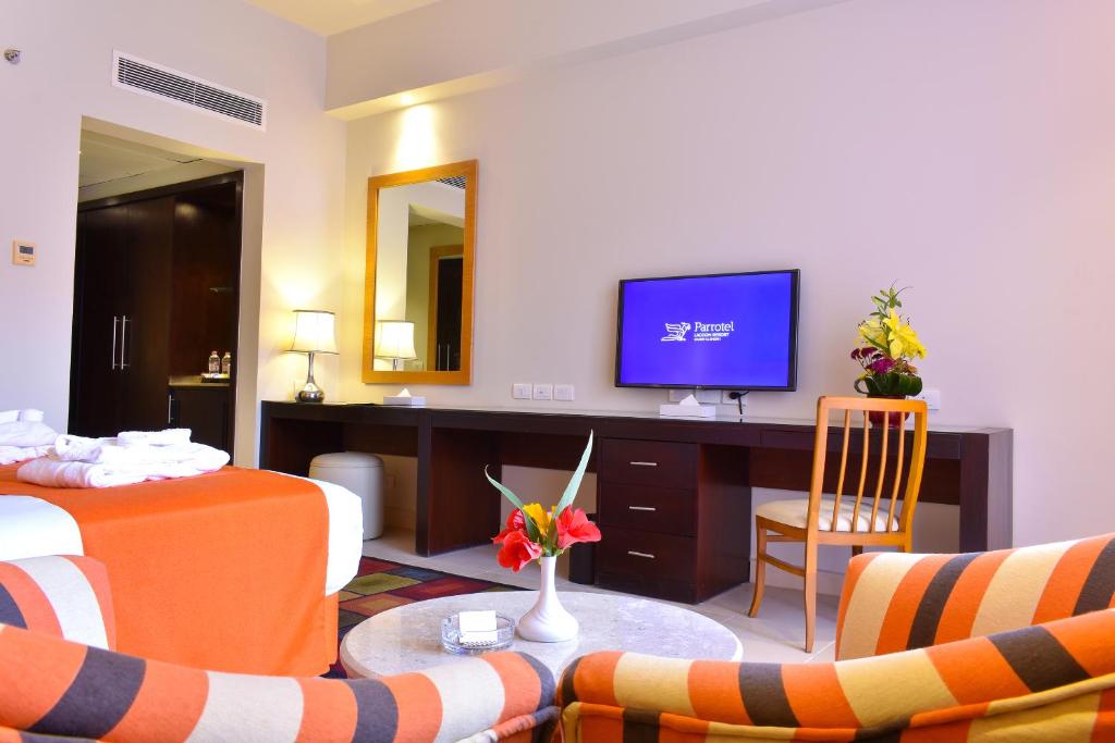 Parrotel Lagoon Waterpark Resort - Deluxe Garden View Room - Free Access To Aqua Park