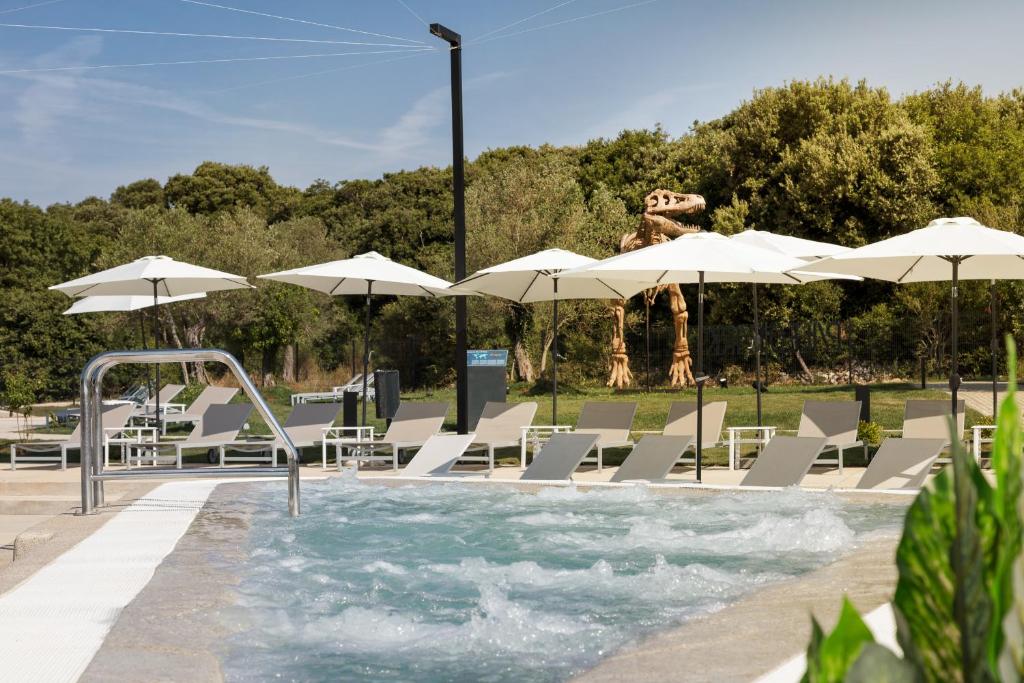 Bazén v ubytovaní Luxury Town House Corto Bechera alebo v jeho blízkosti