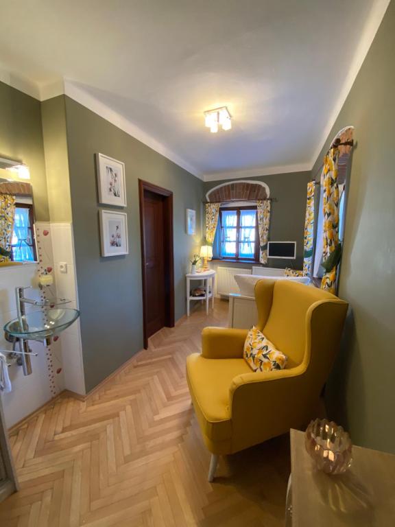 Χώρος καθιστικού στο Boutique Hotel Romantick