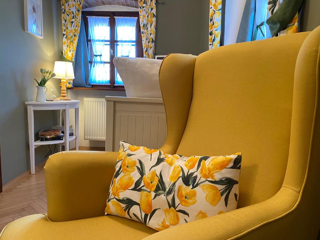 Χώρος καθιστικού στο Boutique Hotel Romantick