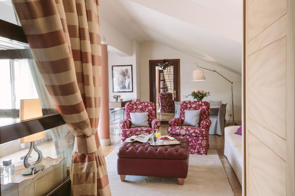 Un lugar para sentarse en Albergo Terminus
