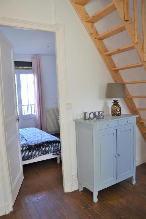 Postel nebo postele na pokoji v ubytování La Belle Aultoise, 4 chambres, WIFI, Vue mer, Baie de Somme