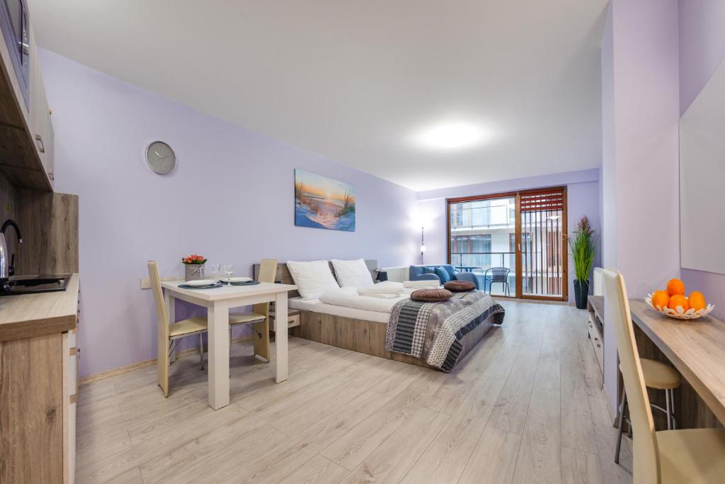 Apartamenty Sun & Snow Kołobrzeg Resorts z basenem - Studio Apartment
