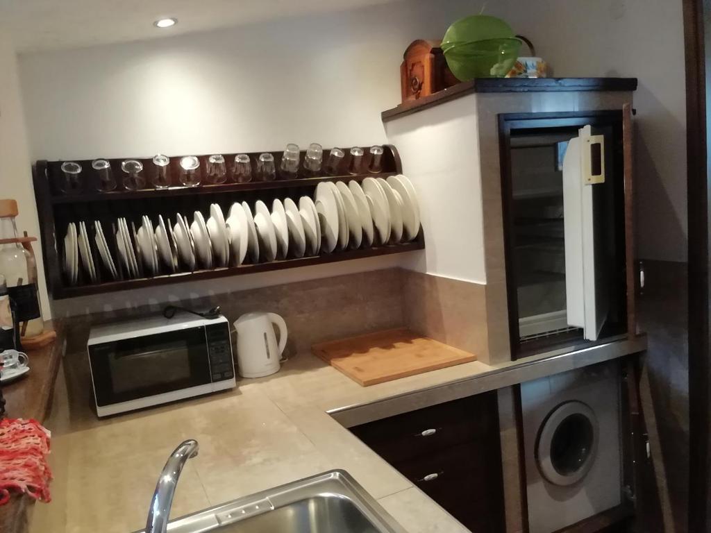 Kuchyňa alebo kuchynka v ubytovaní Apartments Jurišević
