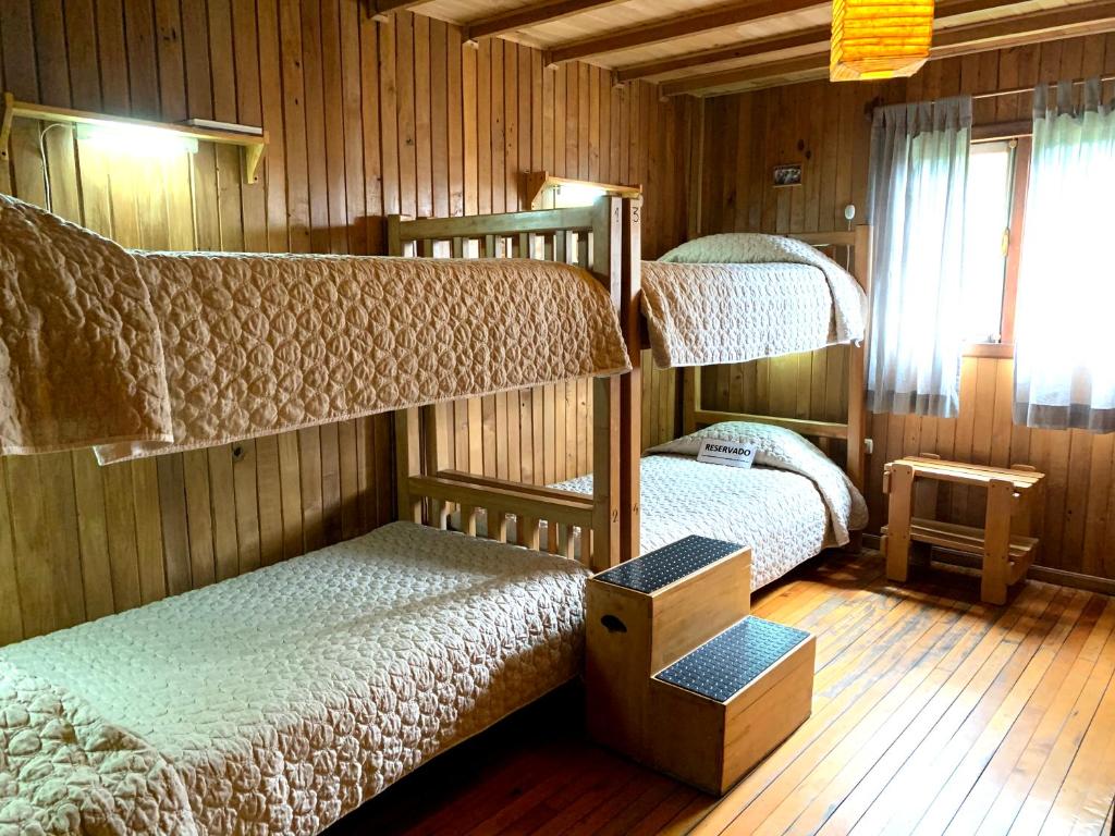 Postel nebo postele na pokoji v ubytování Casa Azul Hostel
