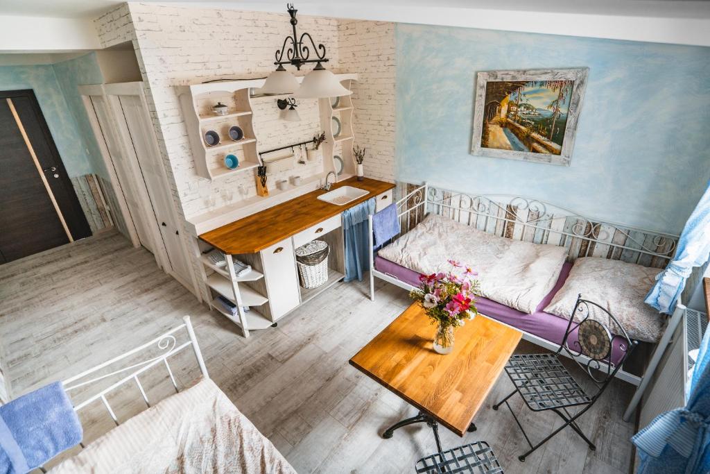 Luční penzion - Twin Room - Toegang