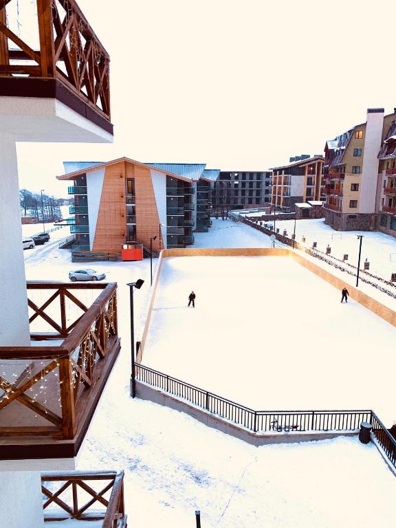 Crystal Resort B304 LUX v zimě