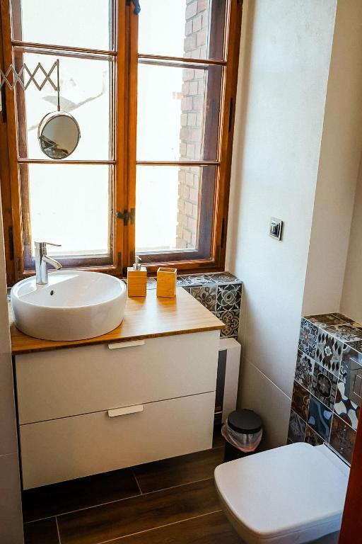 Kúpeľňa v ubytovaní Apartamenty w Wieży