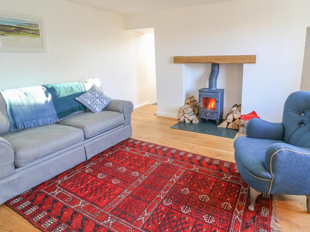 Posezení v ubytování Howgill Cottage