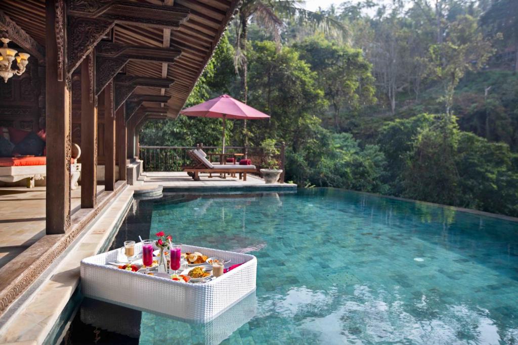 Bazén v ubytování Ayung Resort Ubud nebo v jeho okolí