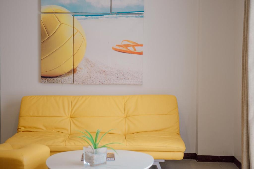 Posezení v ubytování Azalea Hotels & Residences Boracay